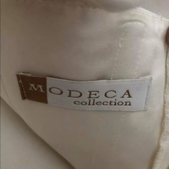 MODECA...Wedding Dress...size 12...ivory...NWT - Picture 7 of 8